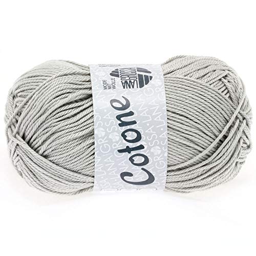 Lana Grossa Cotone uni 27 - Grège von Lana Grossa