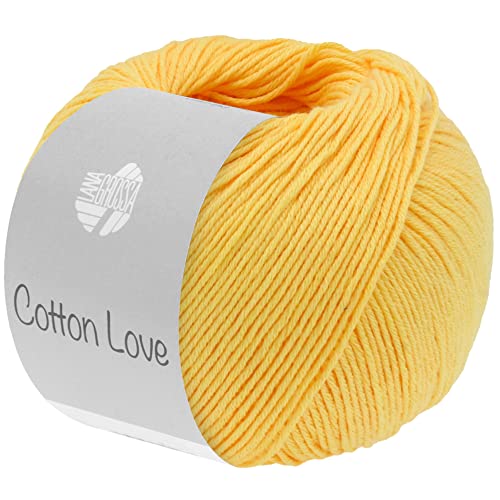 Lana Grossa Cotton Love 029 Gelb 50g von Lana Grossa