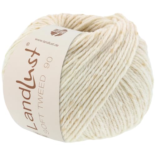 LANA GROSSA Landlust Soft Tweed 90 | Klassisch verzwirntes Tweedgarn aus Schurwolle mit mehrfarbigen Noppen | Handstrickgarn aus 100% Merinowolle | 50g Wolle zum Stricken & Häkeln | 90m Garn FB1 LANA GROSSA Landlust Soft Tweed 90 | Klassisch verzwirntes Tweedgarn aus Schurwolle mit mehrfarbigen Noppen | Handstrickgarn aus 100% Merinowolle | 50g Wolle zum Stricken & Häkeln | 90m Garn FB1 von Lana Grossa