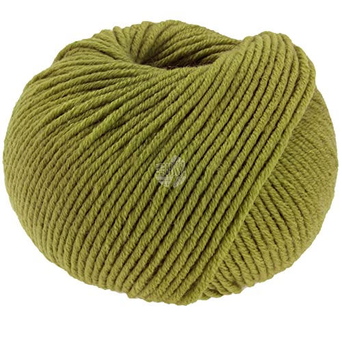 Lana Grossa - MC Wool Merino Mix 100 0179 oliv 50 g von Lana Grossa