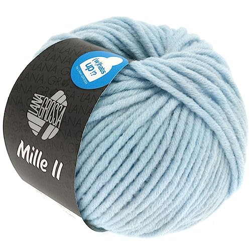 Lana Grossa Mille II 085 Hellblau 50g von Lana Grossa