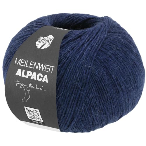 MEILENWEIT 100g Alpaca Uni 2010 - Marine von Lana Grossa