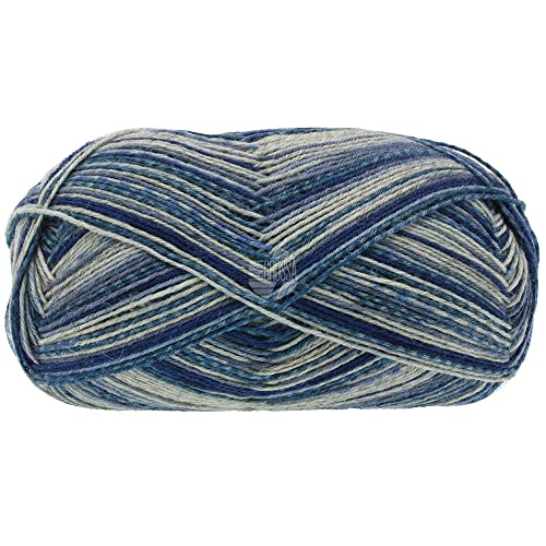 MEILENWEIT 100g Denim Mix Blue 4606 von Lana Grossa