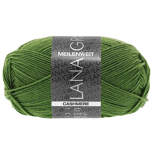 Meilenweit 50g Cashmere 53 - Tulpengrün von Lana Grossa