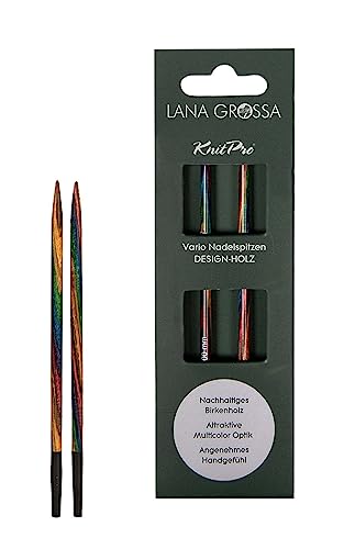 Lana Grossa Nadelspitzen Design-Holz Vario Multicolor 6.5 von Lana Grossa