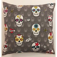 Kissen, Dekokissen "Totenkopf", 30 X 40, 40 60 cm von LanaBW
