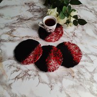 Untersetzer Set, Geschenk Für Frauen, Sie, Frauen von LanaBrickStudio