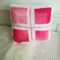 Kissen, Sofakissen - 35x35 cm Gestrickt von LanaFavorita