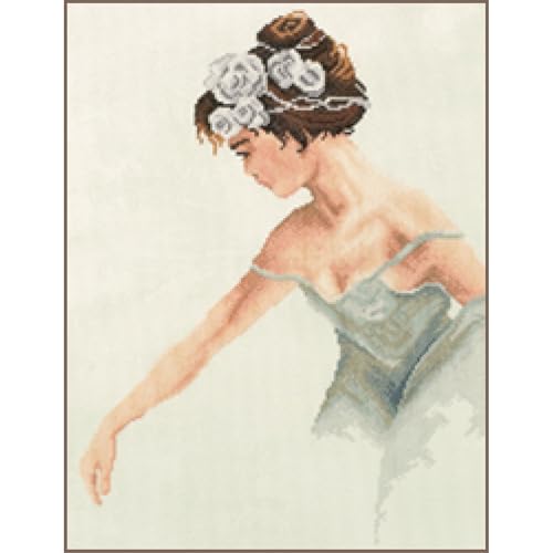 LANARTE Kreuzstich Stickpackungen Gezählter Kreuzstichbilder Set BALLERINA Wanddekoration Handarbeit Set für Erwachsene 29 x 39 cm DIY Deko Bastelset Handwerker Kreative Geschenkset LANARTE Kreuzstich Stickpackungen Gezählter Kreuzstichbilder Set BALLERINA Wanddekoration Handarbeit Set für Erwachsene 29 x 39 cm DIY Deko Bastelset Handwerker Kreative Geschenkset von Lanarte