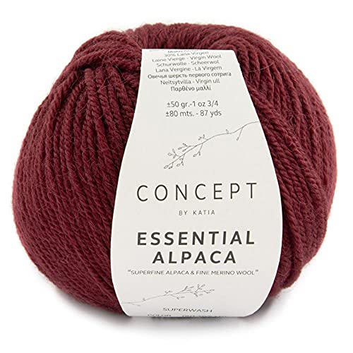 Lanas Katia Essential Alpaca Color Rubi Cod.76 Lanas Katia Essential Alpaca Color Rubi Cod.76 von Lanas Katia