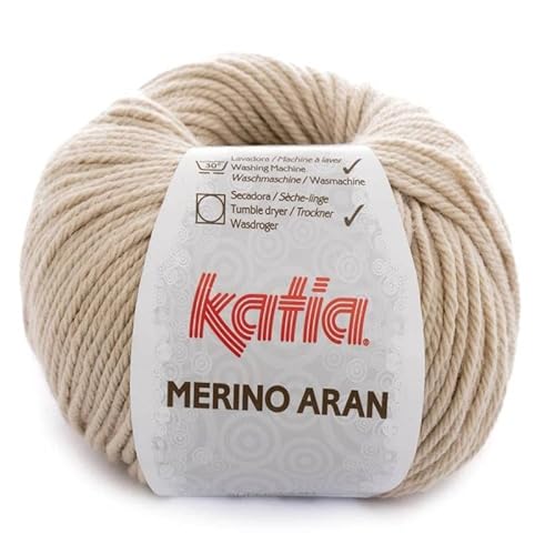 Lanas Katia Merino Aran Zimtgarn, Cod.10 Lanas Katia Merino Aran Zimtgarn, Cod.10 von Lanas Katia