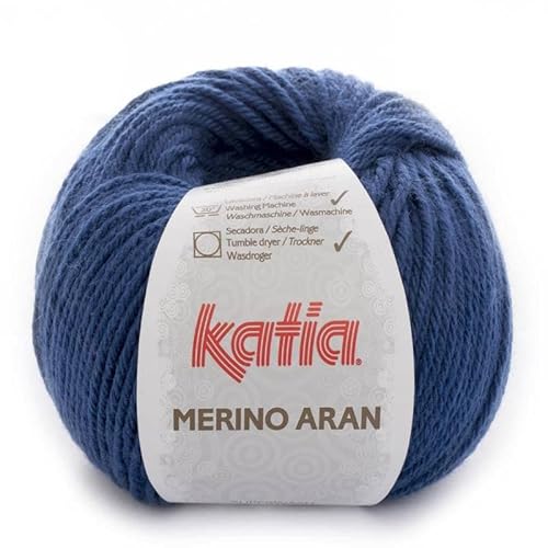 Lanas Katia Merino Aran Strickgarn, Tinte, Cod. 57 Lanas Katia Merino Aran Strickgarn, Tinte, Cod. 57 von Lanas Katia