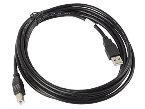 Lanberg CA-USBA-10CC-0030-BK USB 2.0 A-Stecker auf USB 2.0 B-Stecker Kabel, 3m schwarz von Lanberg
