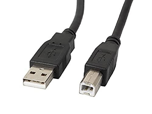 Lanberg CA-USBA-11CC-0050-BK USB 2.0 A-Stecker auf USB 2.0 B-Stecker Kabel mit Ferritenkern, 5m schwarz Lanberg CA-USBA-11CC-0050-BK USB 2.0 A-Stecker auf USB 2.0 B-Stecker Kabel mit Ferritenkern, 5m schwarz von Lanberg