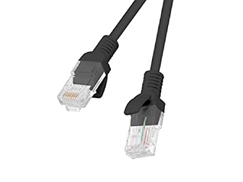 Lanberg PCU5-10CC-0150-BK Netzwerkkabel Kat.5E Utp, 1,5m schwarz von Lanberg