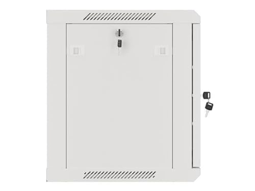 Lanberg Rack Wandschrank 19" 9U/600X450 Metalltür grau von Lanberg