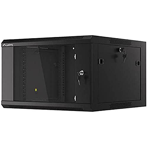 lanberg Schrank Wandregal 19" 6U 600 Flat Pack Schwarz lanberg Schrank Wandregal 19" 6U 600 Flat Pack Schwarz von Lanberg