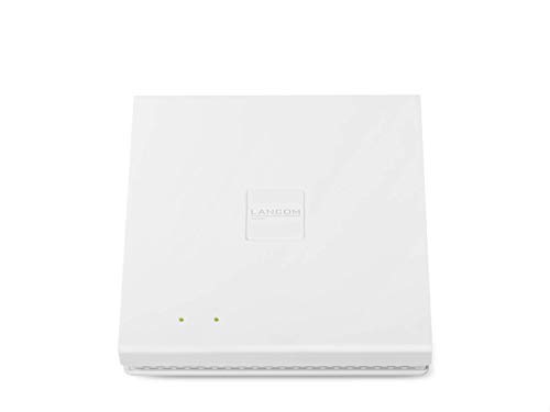 LANCOM LN-630acn dual Wireless (EU) Access Point mit bis zu 867 MBit/s, Fünf integrierte Antennen, PoE (IEEE 802.3af), Dual Concurrent WLAN (2,4 & 5 GHz) 3x3:2 MIMO, Weiß von Lancom