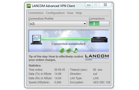 Lancom Upgrade Advanced VPN Client (WIN, 10 Licences) von Lancom