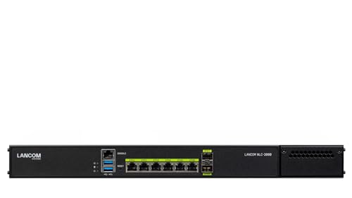 Lancom WLAN-Controller für zentrales Management von 25 (optional bis zu 2.000) Access Points/WLAN-Routern, automatische Erkennung, Konfiguration, Kanalzuweisung und Überwachung von WLAN-Geräten von Lancom