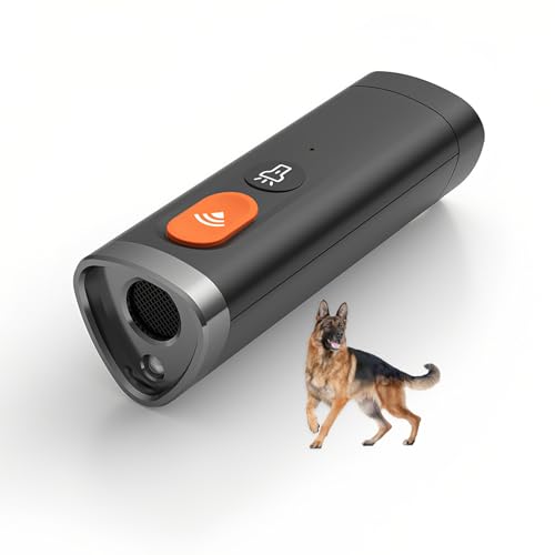 Lancoon Handheld Ultraschall Hund Repeller mit Flashlight Modus Bellen Stopper Wiederaufladbar Lang Anhaltende Verhaltenstraining Einfach zu Verwenden für Hunde Indoor Outdoor Lancoon Handheld Ultraschall Hund Repeller mit Flashlight Modus Bellen Stopper Wiederaufladbar Lang Anhaltende Verhaltenstraining Einfach zu Verwenden für Hunde Indoor Outdoor von Lancoon