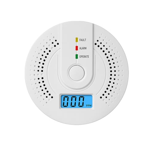 Lancoon Kohlenmonoxid-Detektor mit Akustischer Leuchtwarnung LED-Licht-Anzeigen Signal für Schwache Batterie Digitale Anzeige Test-Taste Kohlenmonoxid-Alarm für Reisen Zuhause Sicherheit Lancoon Kohlenmonoxid-Detektor mit Akustischer Leuchtwarnung LED-Licht-Anzeigen Signal für Schwache Batterie Digitale Anzeige Test-Taste Kohlenmonoxid-Alarm für Reisen Zuhause Sicherheit von Lancoon