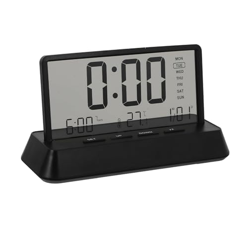 Lancoon LCD Digitaler Wecker mit 3 Alarmen Transparente Temperatur Datum Wochenanzeige Snooze Desktop Einfach Tragbar Einfach zu Verwenden für Home Decor Schlafzimmer Büro Kinder Lancoon LCD Digitaler Wecker mit 3 Alarmen Transparente Temperatur Datum Wochenanzeige Snooze Desktop Einfach Tragbar Einfach zu Verwenden für Home Decor Schlafzimmer Büro Kinder von Lancoon