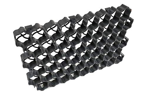 12 Stück 40RLG Rasengitterplatten 60x40x4cm Rasenwabe Paddockplatte Bodengitter von LANDGRID
