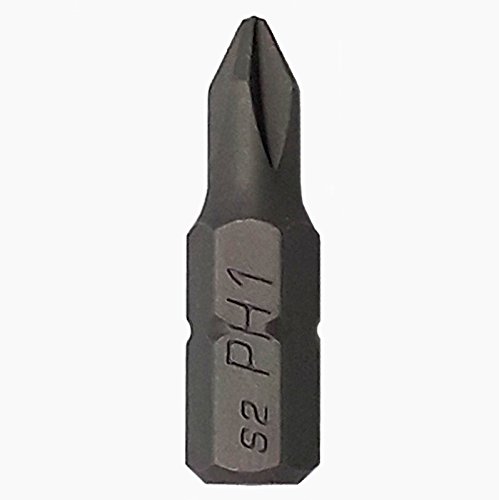 Bits Schrauberbits Phillips PH Pozidriv PZ 1 2 3 Torx TX T10 T15 T20 T25 T27 T30 T40 Schlitz Sechskant Bit Bithalter nach Auswahl (1, PH1 25mm) von Land-Haus-Shop