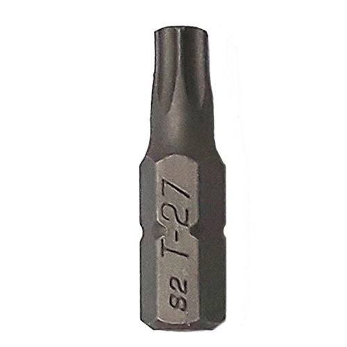Bits Schrauberbits Phillips PH Pozidriv PZ 1 2 3 Torx TX T10 T15 T20 T25 T27 T30 T40 Schlitz Sechskant Bit Bithalter nach Auswahl (1, T27 25mm) von Land-Haus-Shop