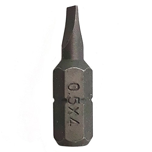 Bits Schrauberbits Phillips PH Pozidriv PZ 1 2 3 Torx TX T10 T15 T20 T25 T27 T30 T40 Schlitz Sechskant Bit Bithalter nach Auswahl (10, Schlitz 0,5x4,0mm 25mm) von Land-Haus-Shop