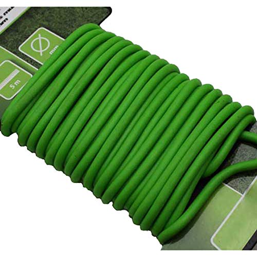 Gartenband gummiert 5 m, Garten Haushalt Pflanzen Gummi Draht Band Schnur, grün (LHS) von Land-Haus-Shop