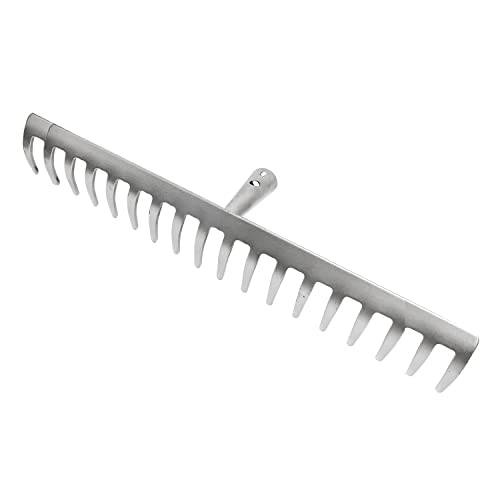 Land-Haus-Shop Garten Gerät Harke Rasen Boden Erde Rechen 18 Zinken Stahl Silber Gartenrechen 45,5 cm Land-Haus-Shop Garten Gerät Harke Rasen Boden Erde Rechen 18 Zinken Stahl Silber Gartenrechen 45,5 cm von Land-Haus-Shop