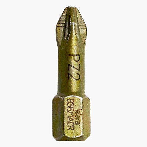 Torsion Bits Schrauberbits Phillips PH1 PH2 PH3 Pozidriv PZ1 PZ2 PZ3 Bit Halter nach Auswahl (10, PZ2 25mm) von Land-Haus-Shop