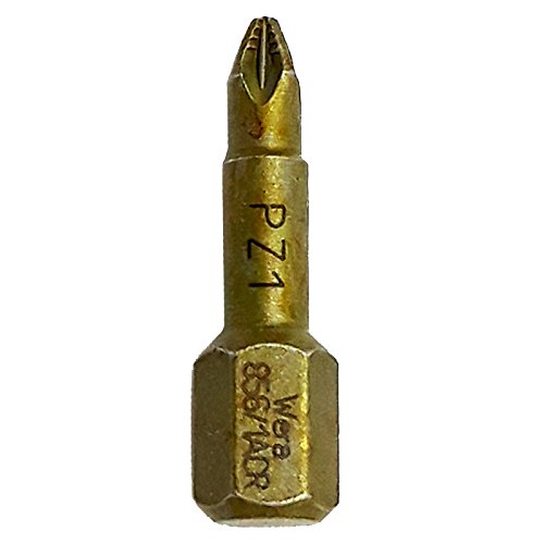 Torsion Bits Schrauberbits Phillips PH1 PH2 PH3 Pozidriv PZ1 PZ2 PZ3 Bit Halter nach Auswahl (5, PZ1 25mm) von Land-Haus-Shop