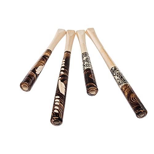 Set mit 4 Holz-Zigarettenhalter, handgefertigt, schmal, Mundstück Set mit 4 Holz-Zigarettenhalter, handgefertigt, schmal, Mundstück von Land of Wood
