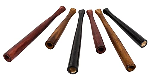 Set von 6 hölzernen handgemachten Standard Zigarettenhalter Zubehör Vintage für Mann und Frau Set von 6 hölzernen handgemachten Standard Zigarettenhalter Zubehör Vintage für Mann und Frau von Land of Wood