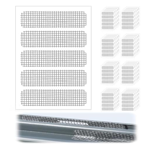 200 Stück Fliegengitter Reparatur Klebeband, Insektenschutz Fenster Fliegengitter Reparieren, Wasserdicht Fliegengitter Reparatur Set, Zur Reparatur Von Türlöchern Und Zur Verhinderung Von Mücken von LandReCol
