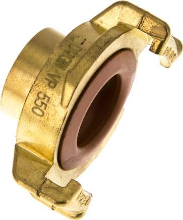 GK-Schlauchkupplung,G 1/2"(IG), Messing Werkstoff:Messing Gewinde innen:G 1/2" von Landefeld