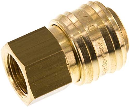Kupplungsdosen NW 7,2 (3/8" Innengewinde), Bolzenverriegelung von Landefeld