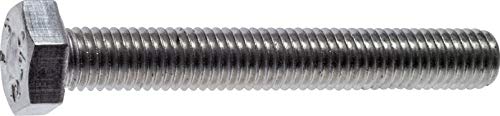 Sechskantschraube DIN 933, M 14x80, Edelstahl A2 Werkstoff:Edelstahl A2 d:M 14 l:80mm k:8,8mm s:22 von Landefeld