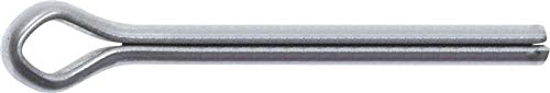 Splint DIN 94 / ISO 1234, 3,2x50 mm, Stahl verzinkt Werkstoff:Stahl verzinkt Nenn Ø d1:3,2mm l:50mm von Landefeld