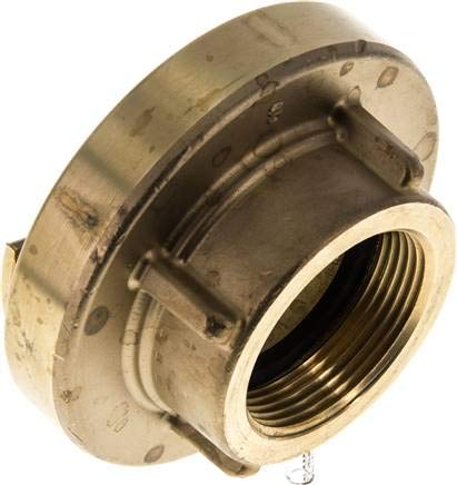 Storz-Kupplung G 1-1/2"(IG), 52-C, Messing Werkstoff:Messing Storz-Größe:52-C Gewinde:G 1-1/2" von Landefeld
