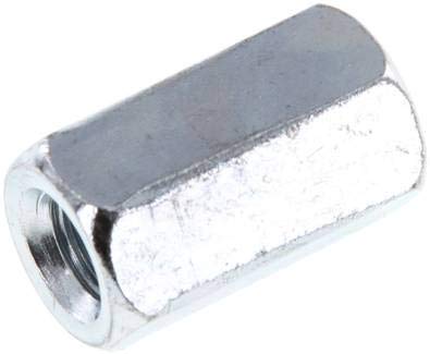 Verbindungsmuffe für Gewindestange M 10, Stahl verzinkt Werkstoff:Stahl verzinkt d:M 10 l:30mm s:17 Verbindungsmuffe für Gewindestange M 10, Stahl verzinkt Werkstoff:Stahl verzinkt d:M 10 l:30mm s:17 von Landefeld