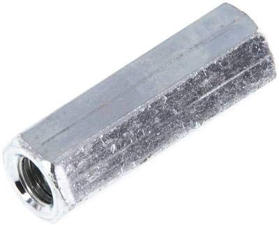 Verbindungsmuffe für Gewindestange M 6, Stahl verzinkt Werkstoff:Stahl verzinkt d:M 6 l:30mm s:10mm Verbindungsmuffe für Gewindestange M 6, Stahl verzinkt Werkstoff:Stahl verzinkt d:M 6 l:30mm s:10mm von Landefeld