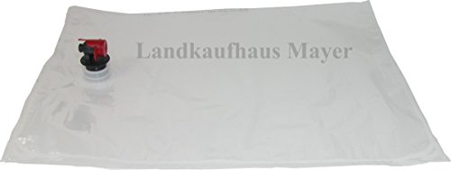 Landkaufhaus Mayer 100 Stück Bag in Box Beutel 10 Liter, Saftschläuche, Saftbeutel (100 x 10 Liter) von Landkaufhaus Mayer