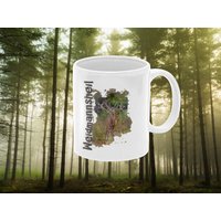 Keramik Oder Emailletasse Personalisiert | Jagd Tasse Mit Wunschname Zur Jäger von Landkautz