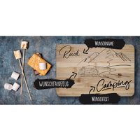 Personalisiertes Frühstücksbrett Camping Vanlife Personalisiert, Personalisierte Geschenke Für Camper Personalisiertes Frühstücksbrett Camping Vanlife Personalisiert, Personalisierte Geschenke Für Camper von Landkautz