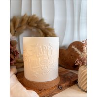 Windlicht - Happy Halloween Deko Beleuchtung Windlicht - Happy Halloween Deko Beleuchtung von Landkautz