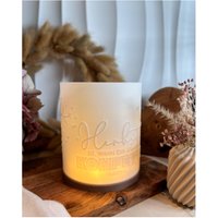 Windlicht - Herbstkonfetti Deko Beleuchtung Windlicht - Herbstkonfetti Deko Beleuchtung von Landkautz